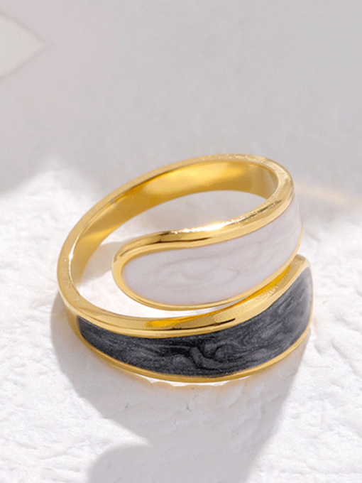 Anillo Yin Yang Fine Dresser Acero inoxidable