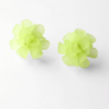 Aretes Flor verde- Fine Dresser