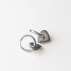 Aretes huggie Love • silver FineDresser