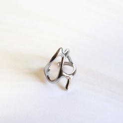 Leizel ring Anillo acero inoxidable Plata