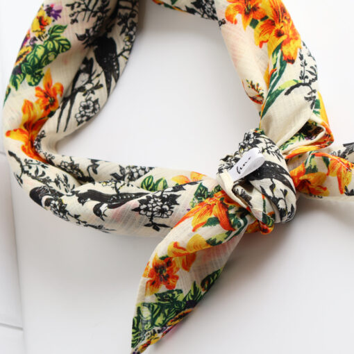 Mascada Mari - Estampado de Naturaleza