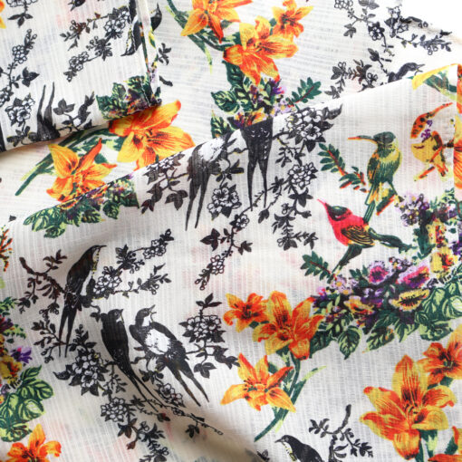 Mascada Mari - Estampado de Naturaleza