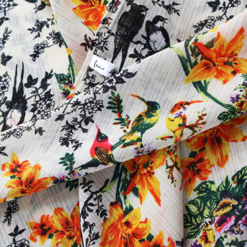 Mascada Mari - Estampado de Naturaleza