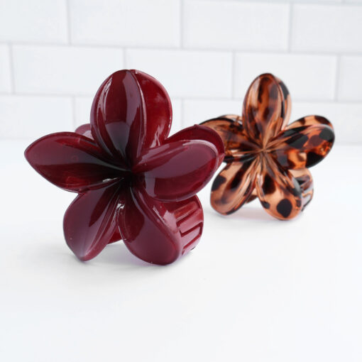Pinza en forma de flor