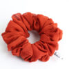 Scrunchie Bri - color Naranja Ladrillo