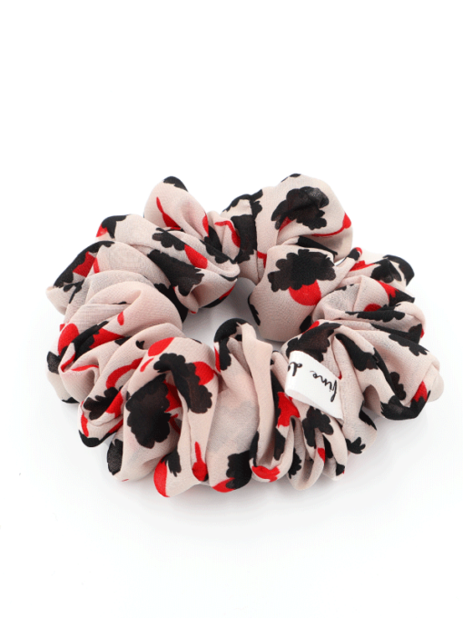 Scrunchie carmesi - Fine Dresser