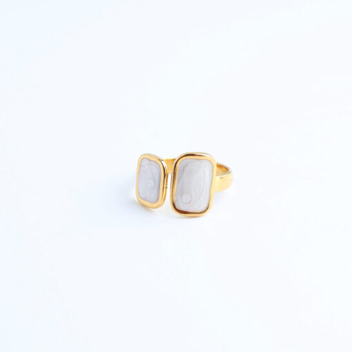 Anillo Luciana - Blanco