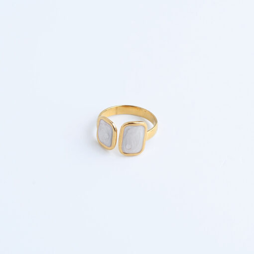 Anillo Luciana - Blanco