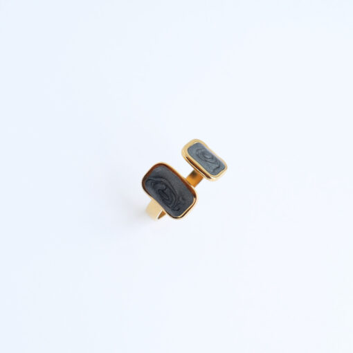 Anillo Luciana - negro