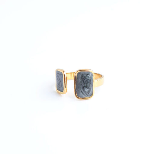 Anillo Luciana - negro
